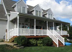 straight railing styles