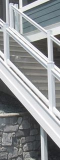 Clearview series glass panel railing