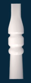 closeup of traditional railing post